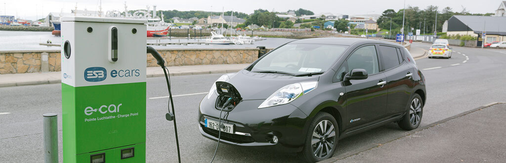 What is needed to charge an store electric car